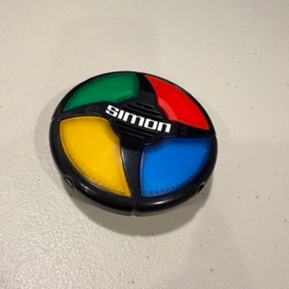 Hasbro Kids Simon Micro Series Game OS Black Multi Electronic Handheld Memory